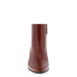 Megan Tan Leather Ankle Boots
