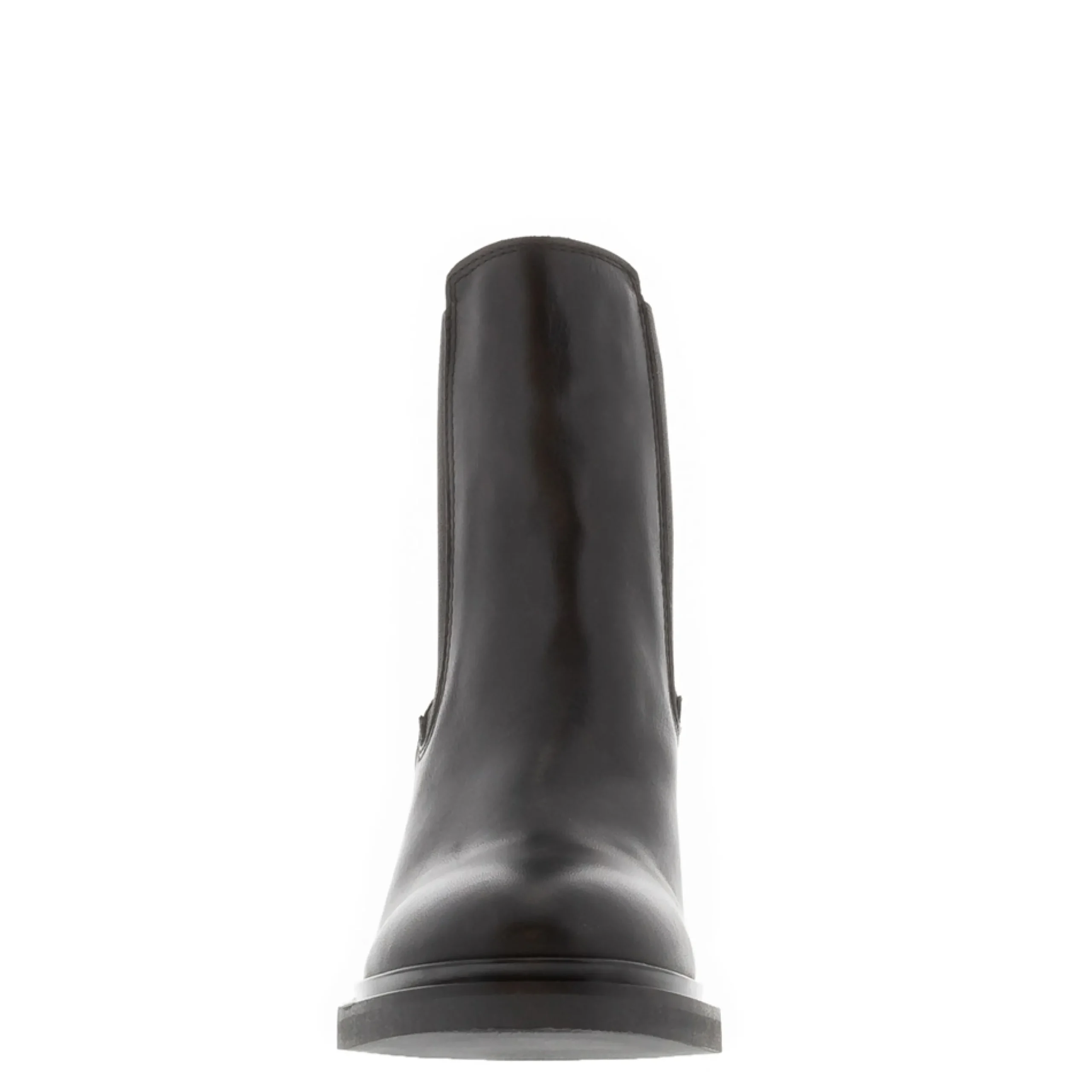 Morone Black Leather Chelsea Boots