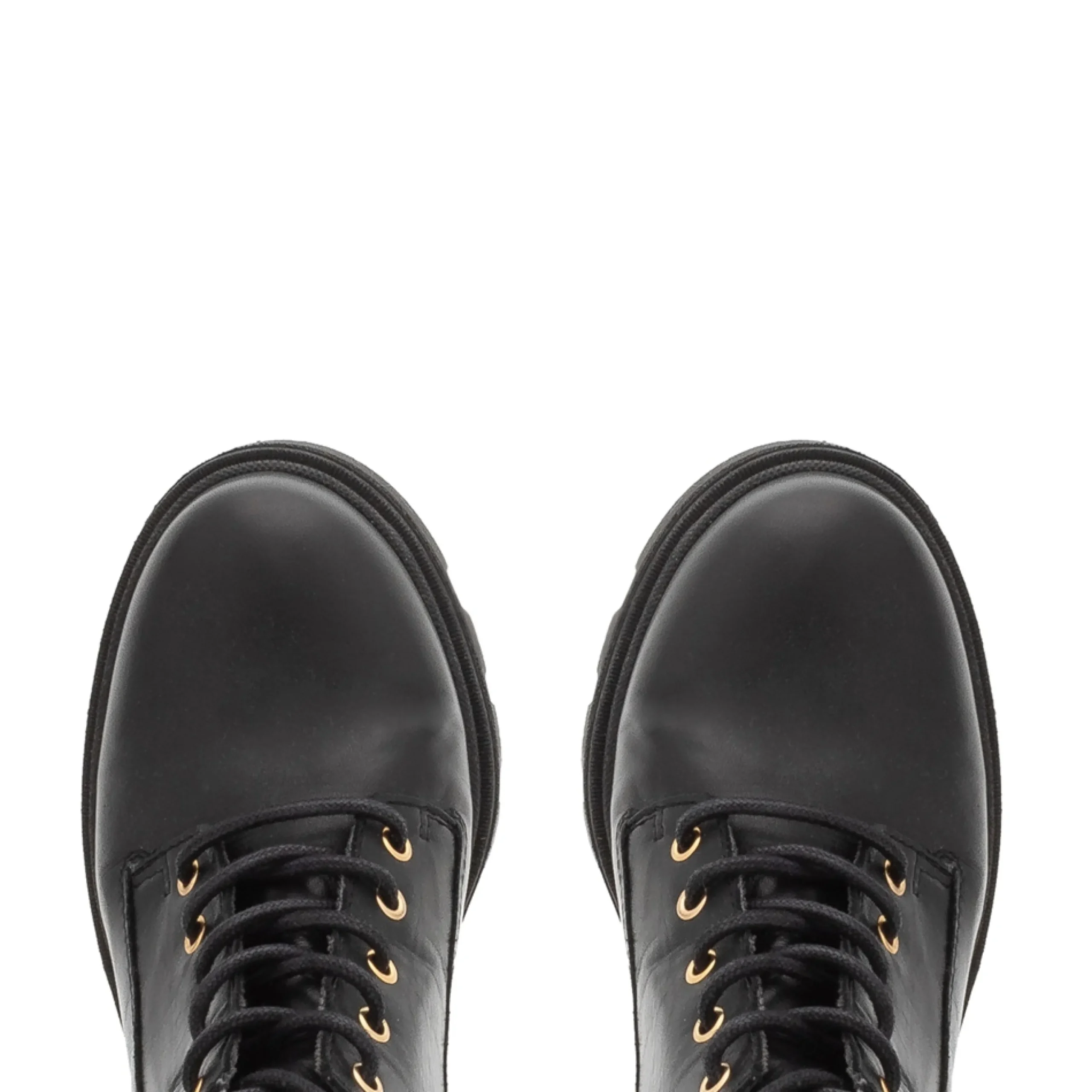 Orson Black Leather Ankle Boots