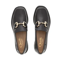 Petal Nubuck Suede Snaffle Loafers