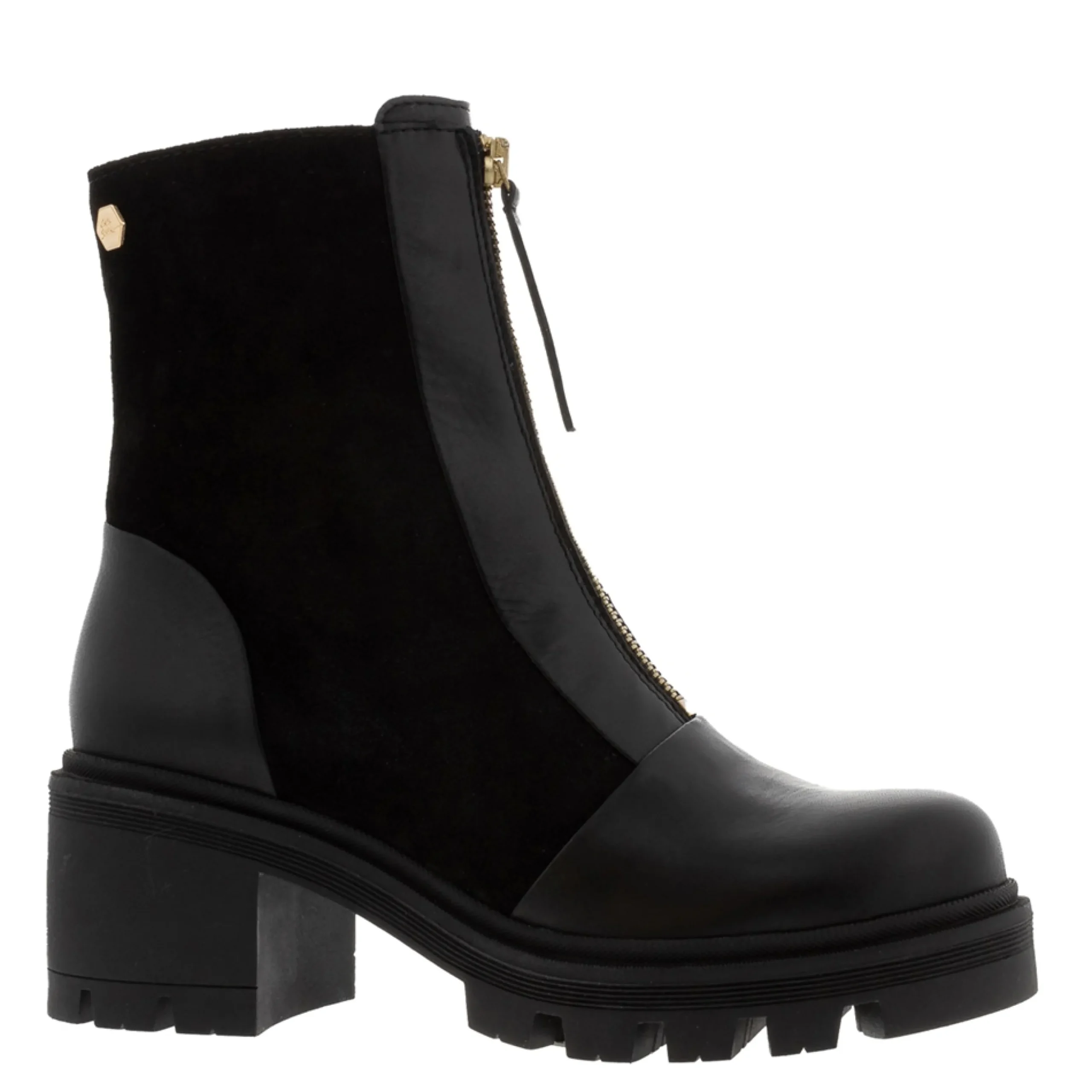 Ranzoni Black Leather Ankle Boots