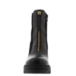 Ranzoni Black Leather Ankle Boots