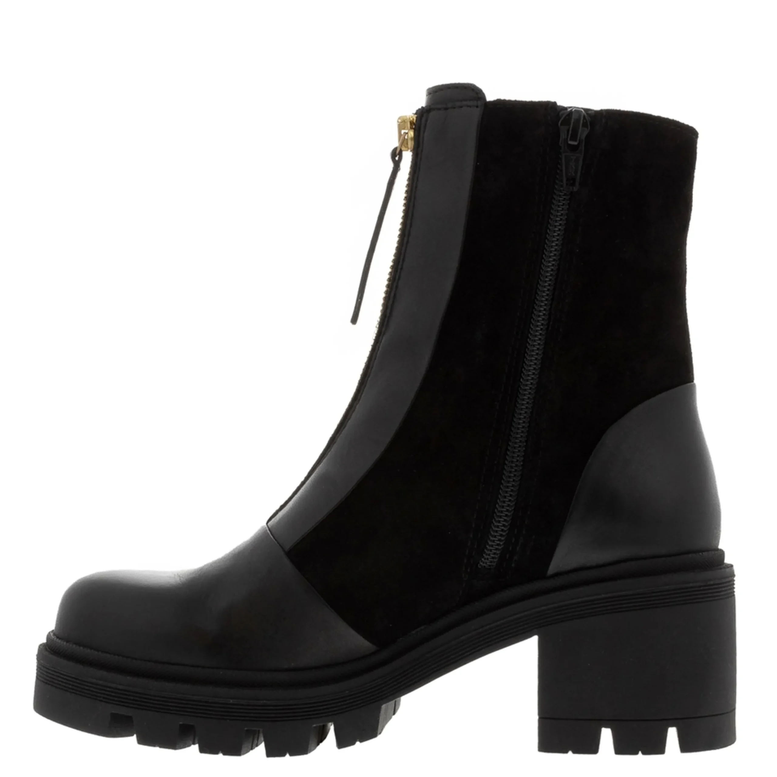 Ranzoni Black Leather Ankle Boots