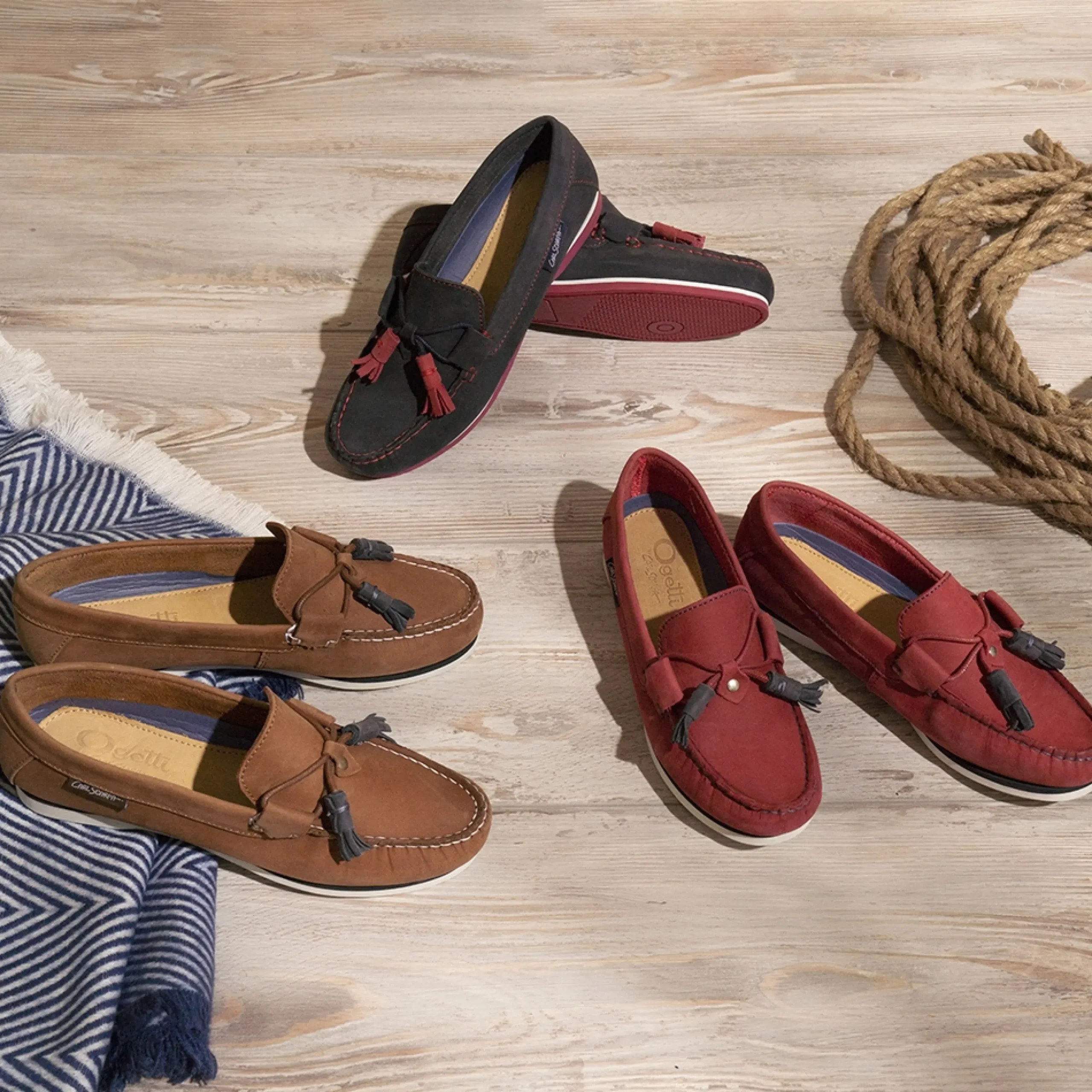 Rebecca Navy Boat Shoes
