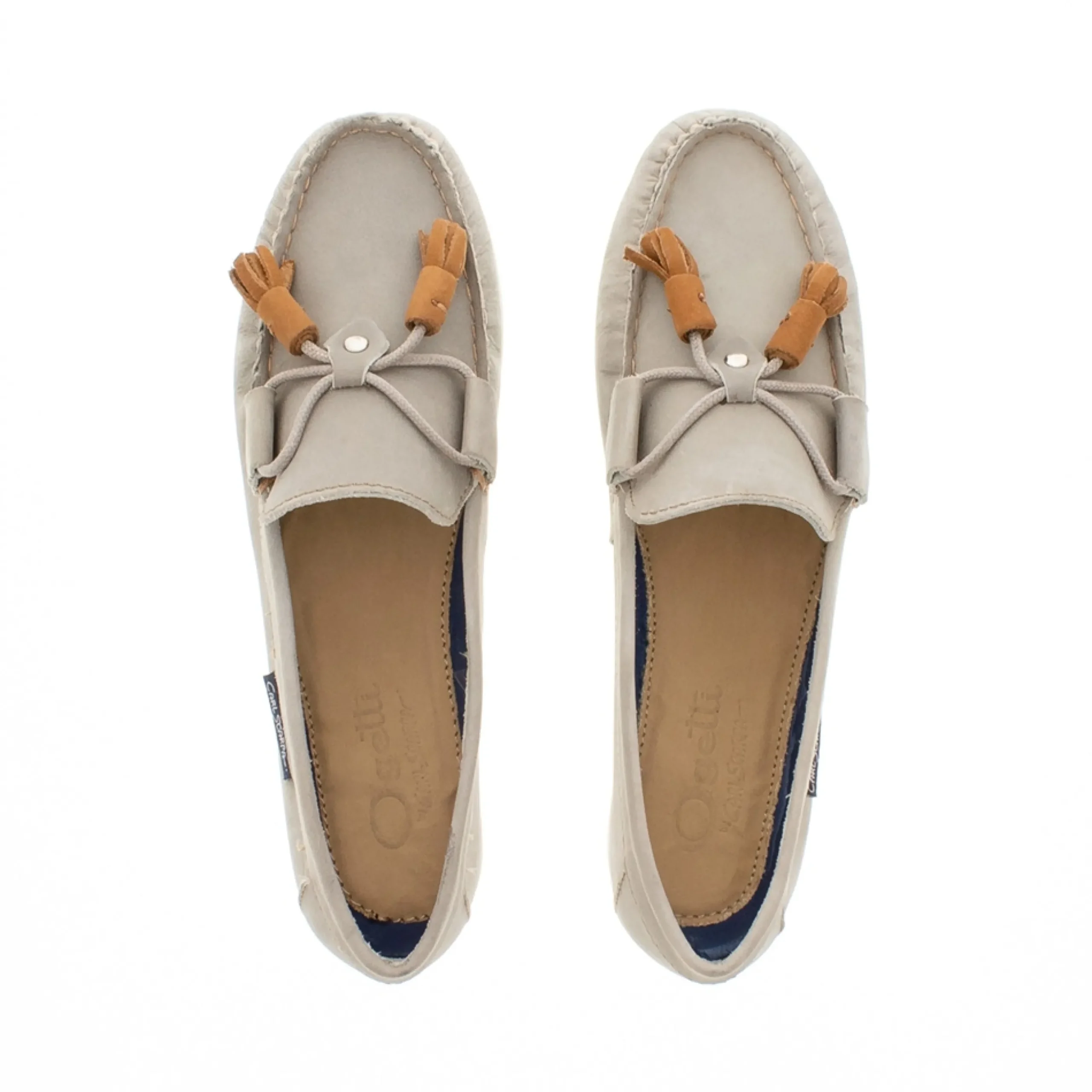 Rebecca Taupe Boat Shoes