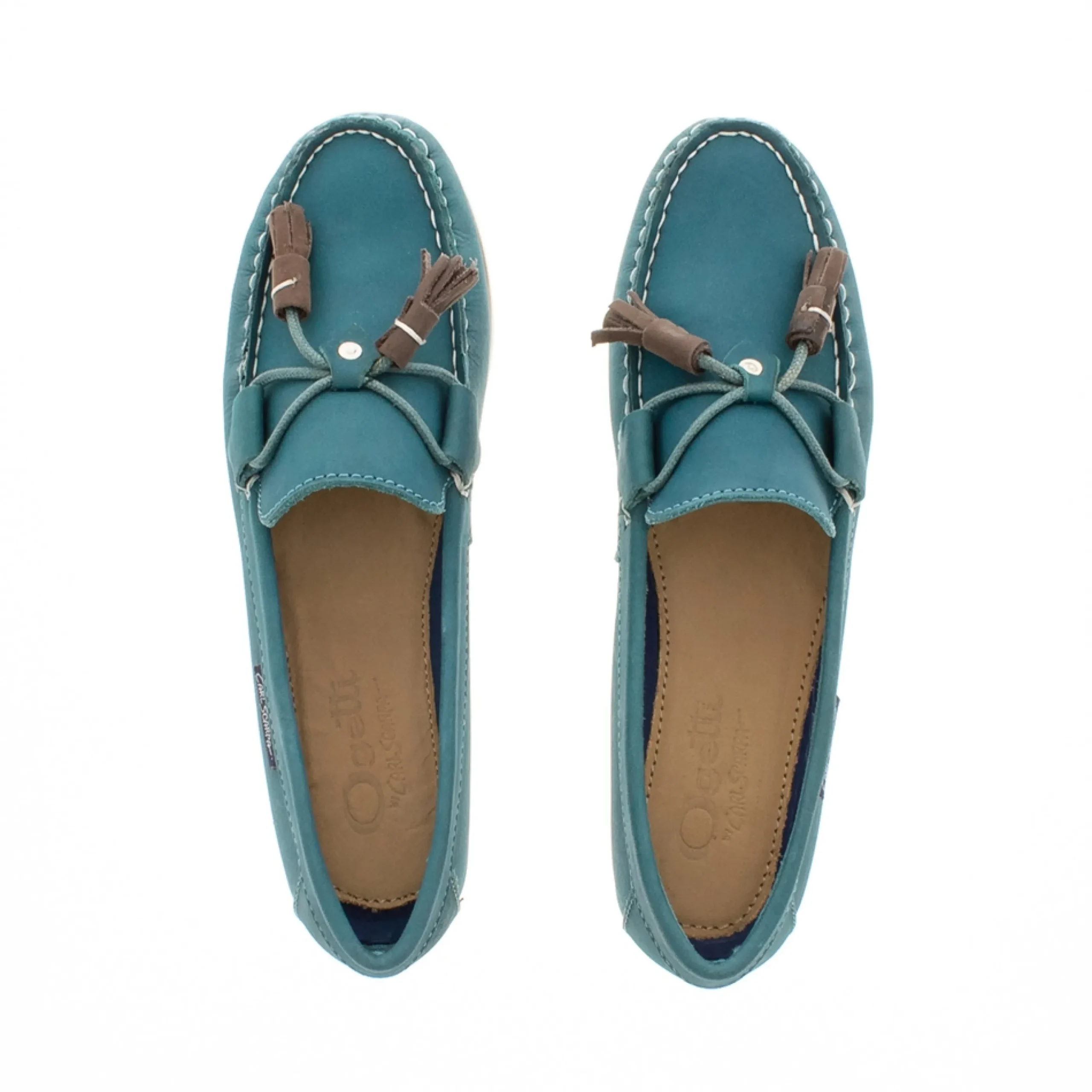 Rebecca Teal Boat Shoes