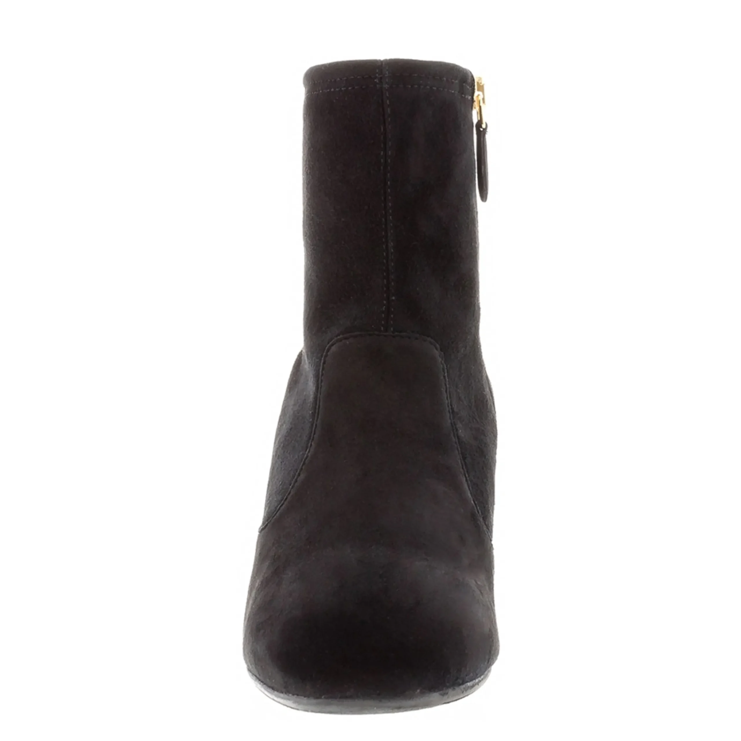 Rose Black Suede Ankle Boots