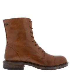 Rosemarie Tan Leather Lace Up Ankle Boots