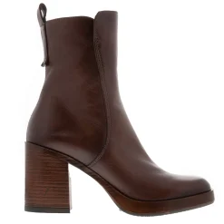 Saxby Tan Leather Ankle Boots