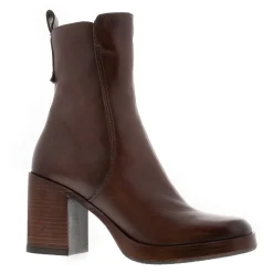 Saxby Tan Leather Ankle Boots