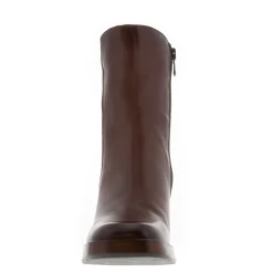 Saxby Tan Leather Ankle Boots
