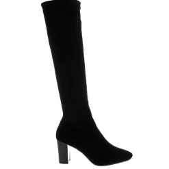Spirit Black Suede Knee High Boots