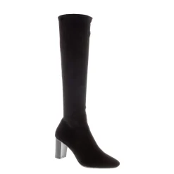 Spirit Black Suede Knee High Boots
