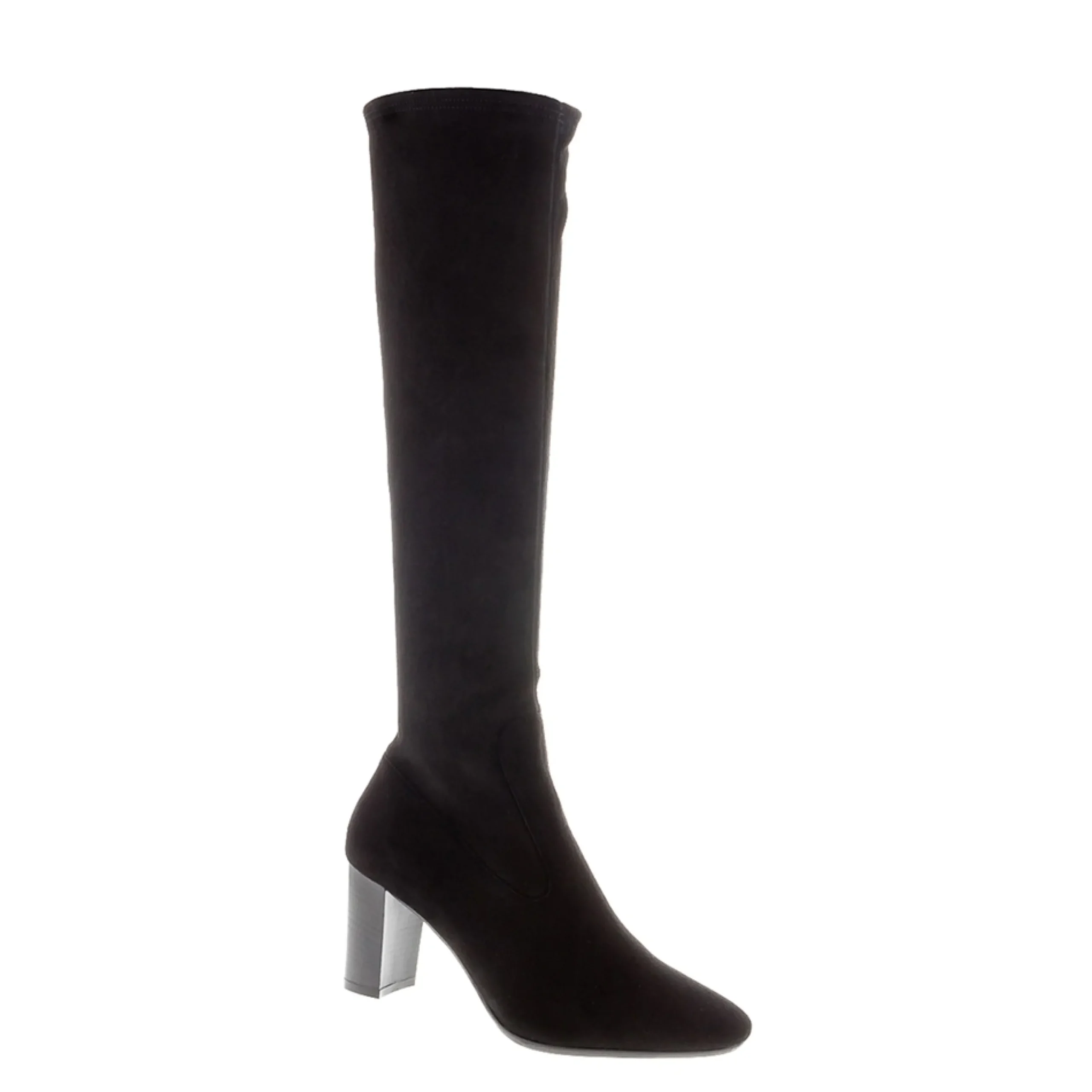Spirit Black Suede Knee High Boots