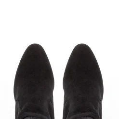 Spirit Black Suede Knee High Boots
