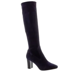 Spirit Navy Suede Knee High Boots