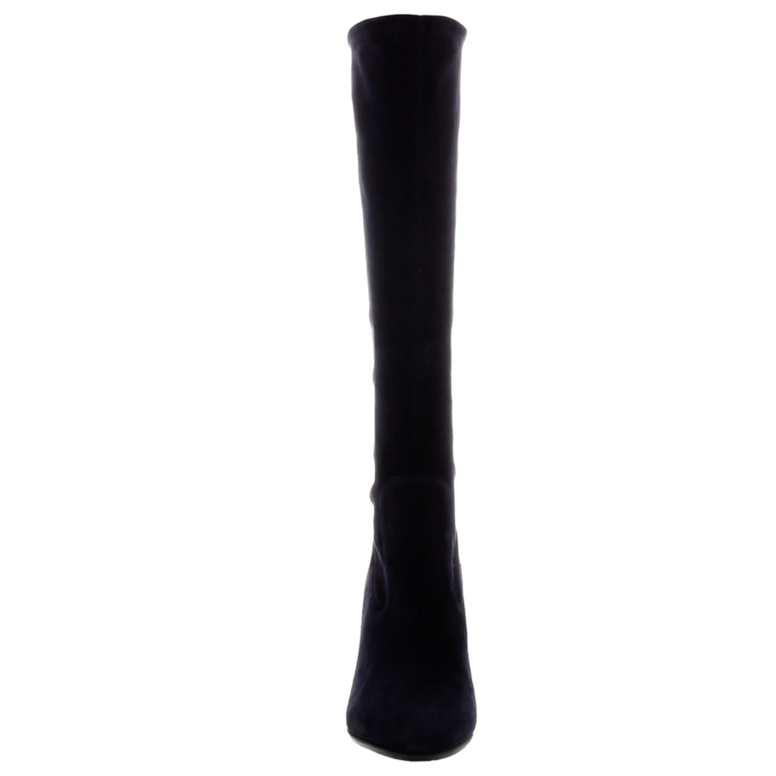 Spirit Navy Suede Knee High Boots