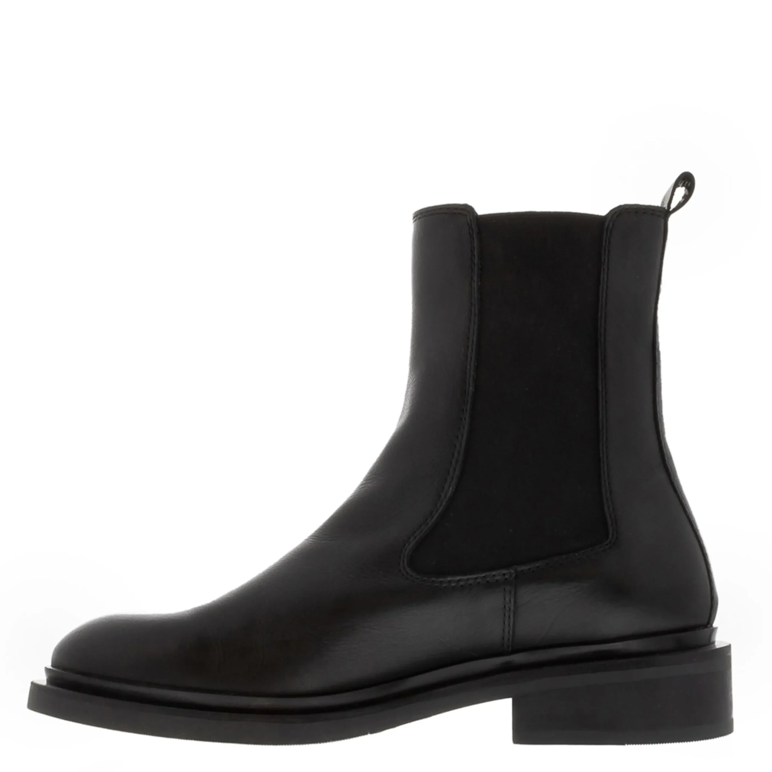 Torino Black Leather Chelsea Boots