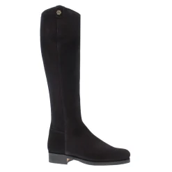 Vanessa Navy Suede Boots