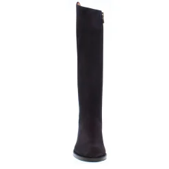 Vanessa Navy Suede Boots