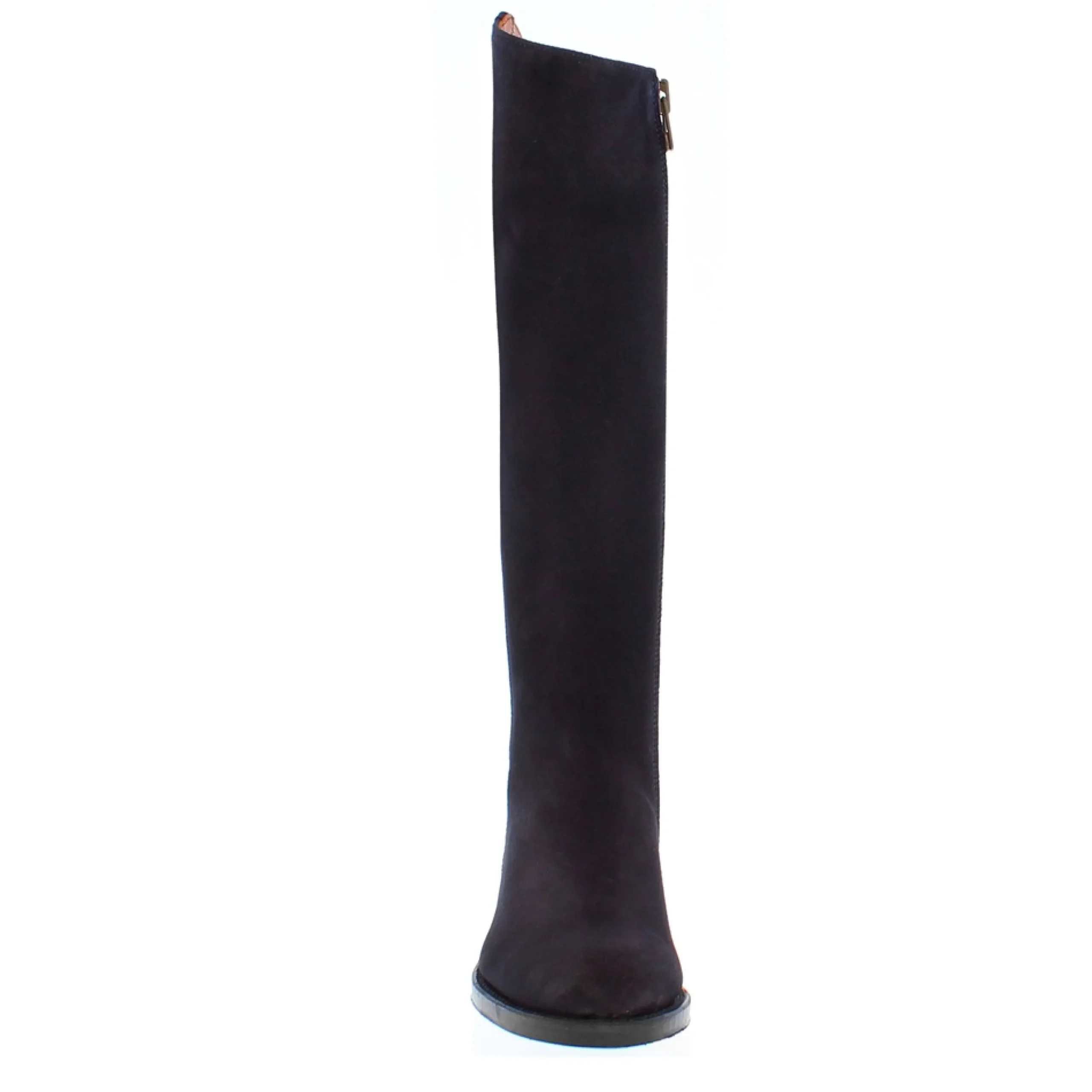 Vanessa Navy Suede Boots