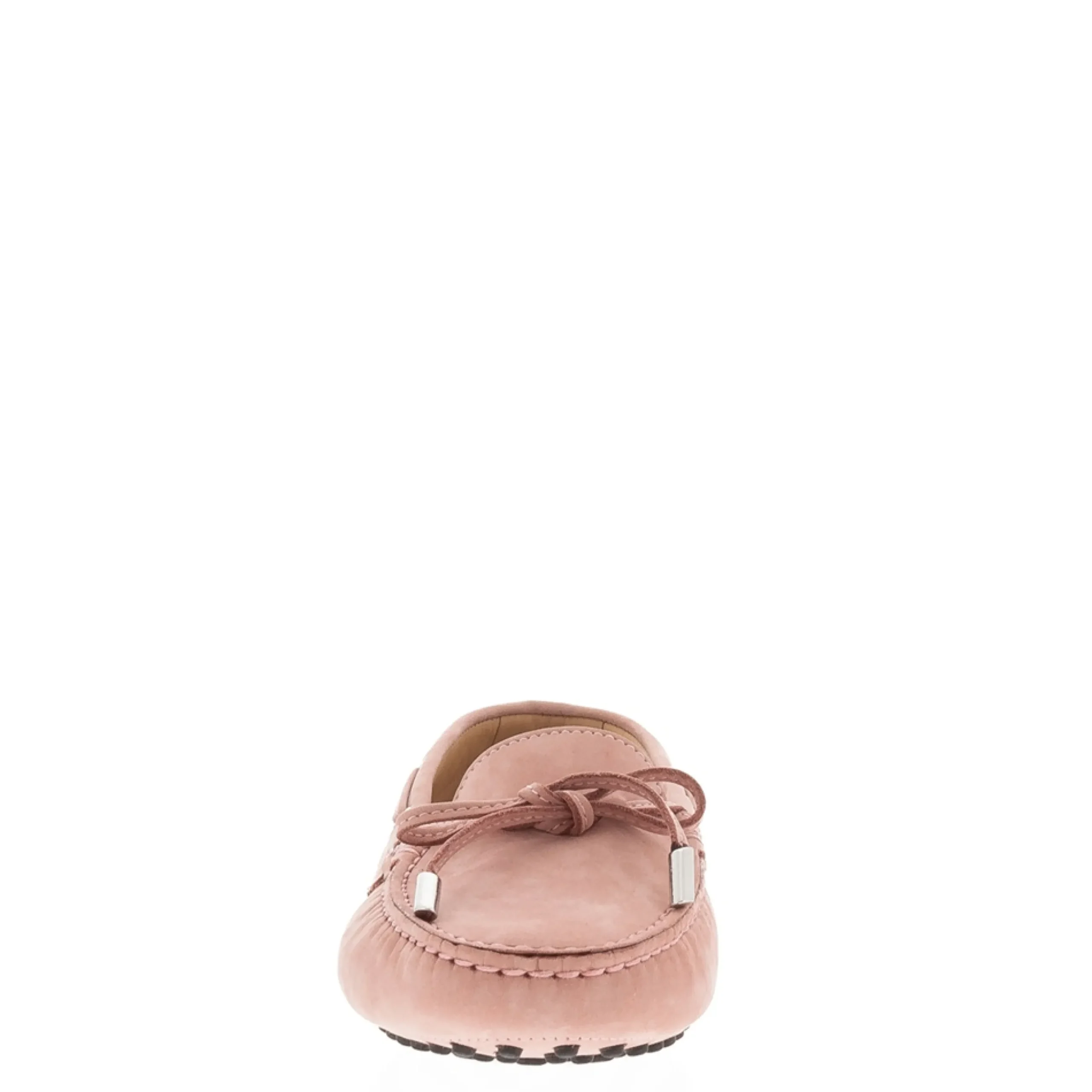 Venerdi Light Pink Nubuck Suede Loafers
