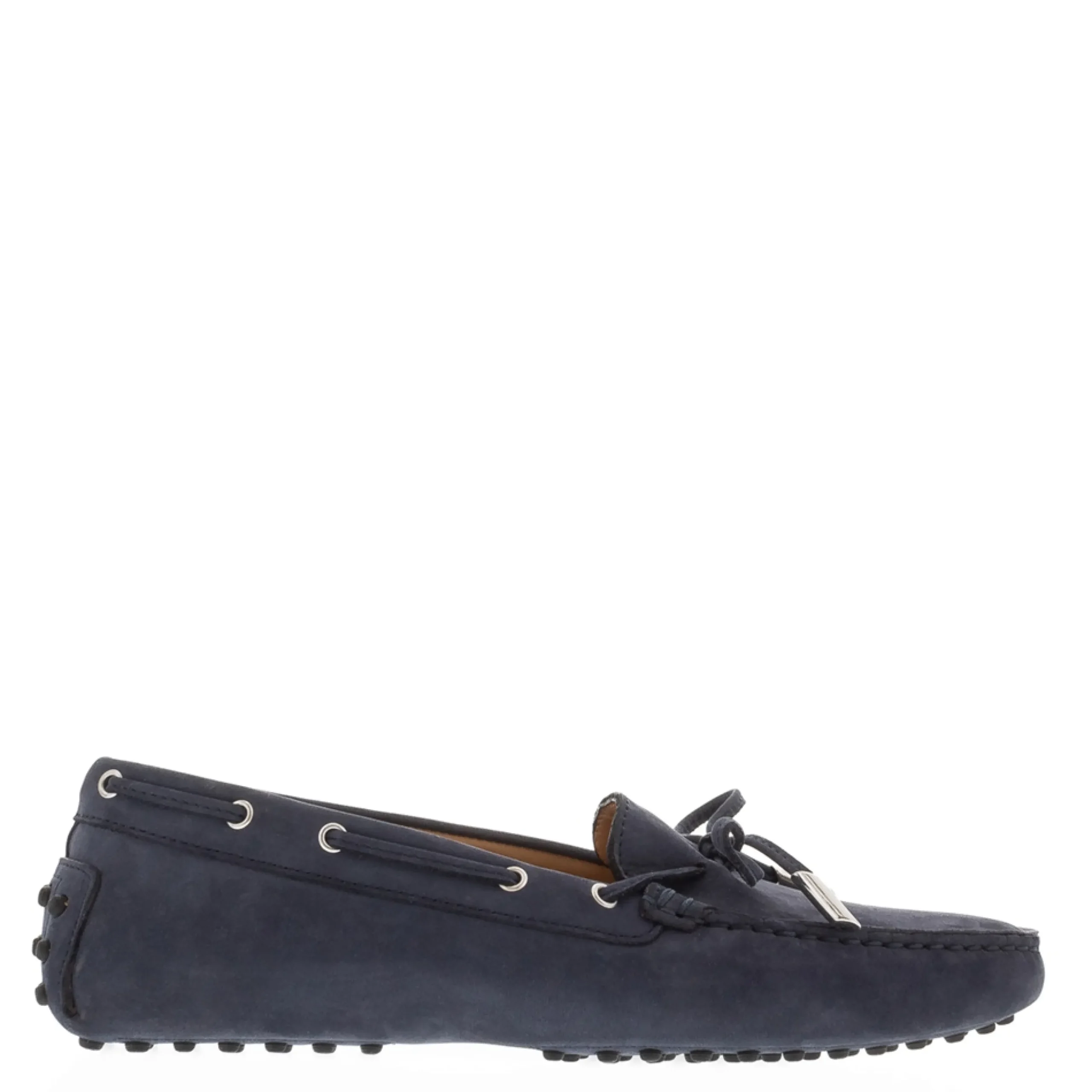 Venerdi Navy Nubuck Suede Loafers