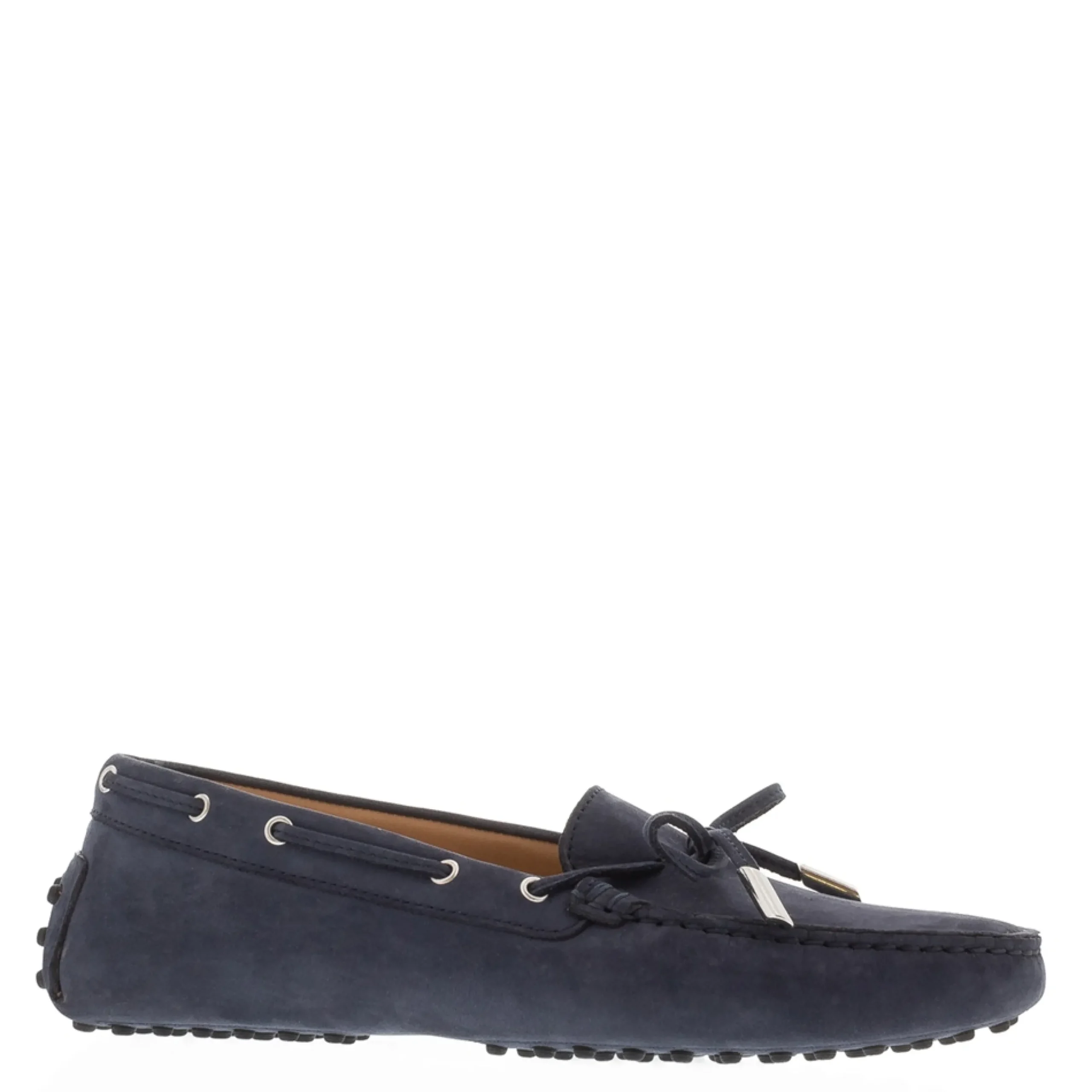Venerdi Navy Nubuck Suede Loafers