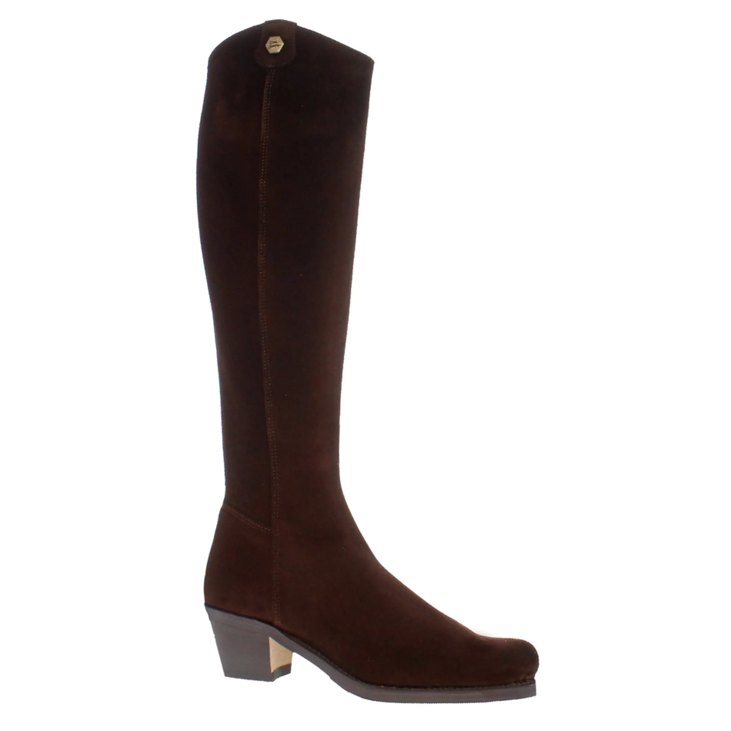 Viola Brown Suede Boots