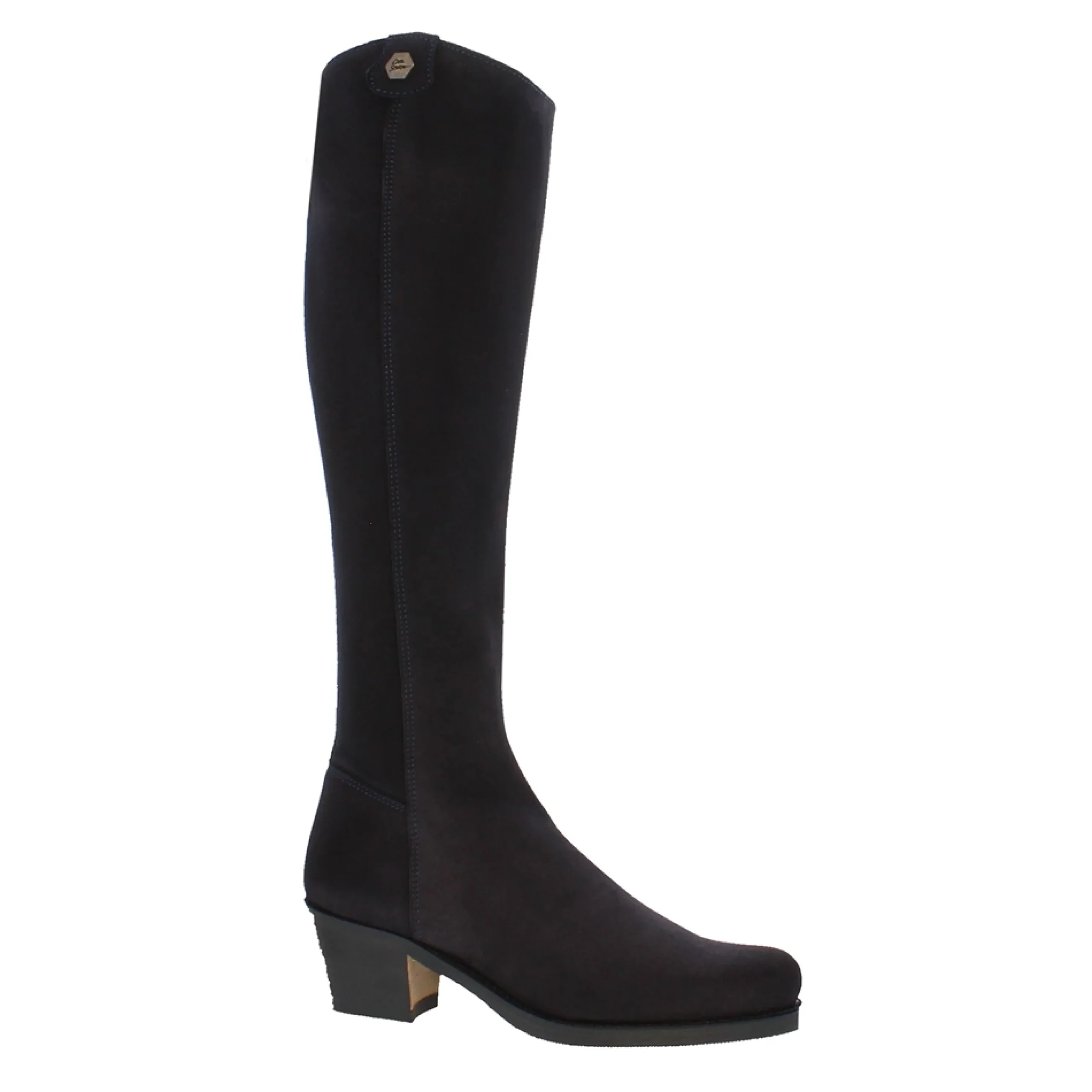 Viola Navy Suede Boots