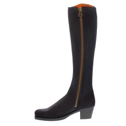 Viola Navy Suede Boots