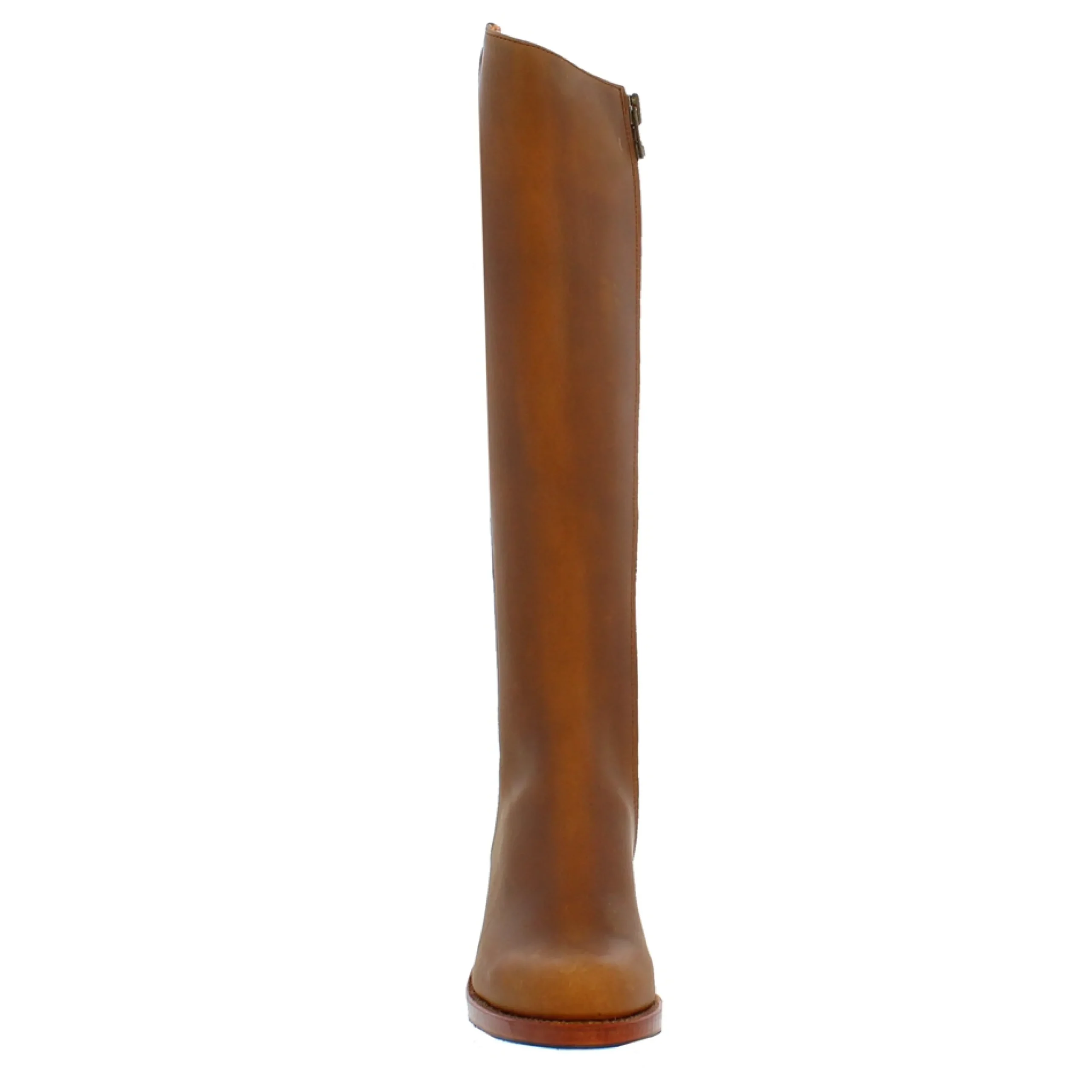 Viola Tan Leather Boots