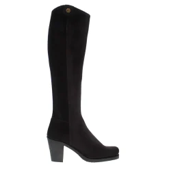 Vivian Navy Suede Boots