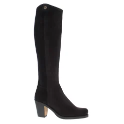 Vivian Navy Suede Boots