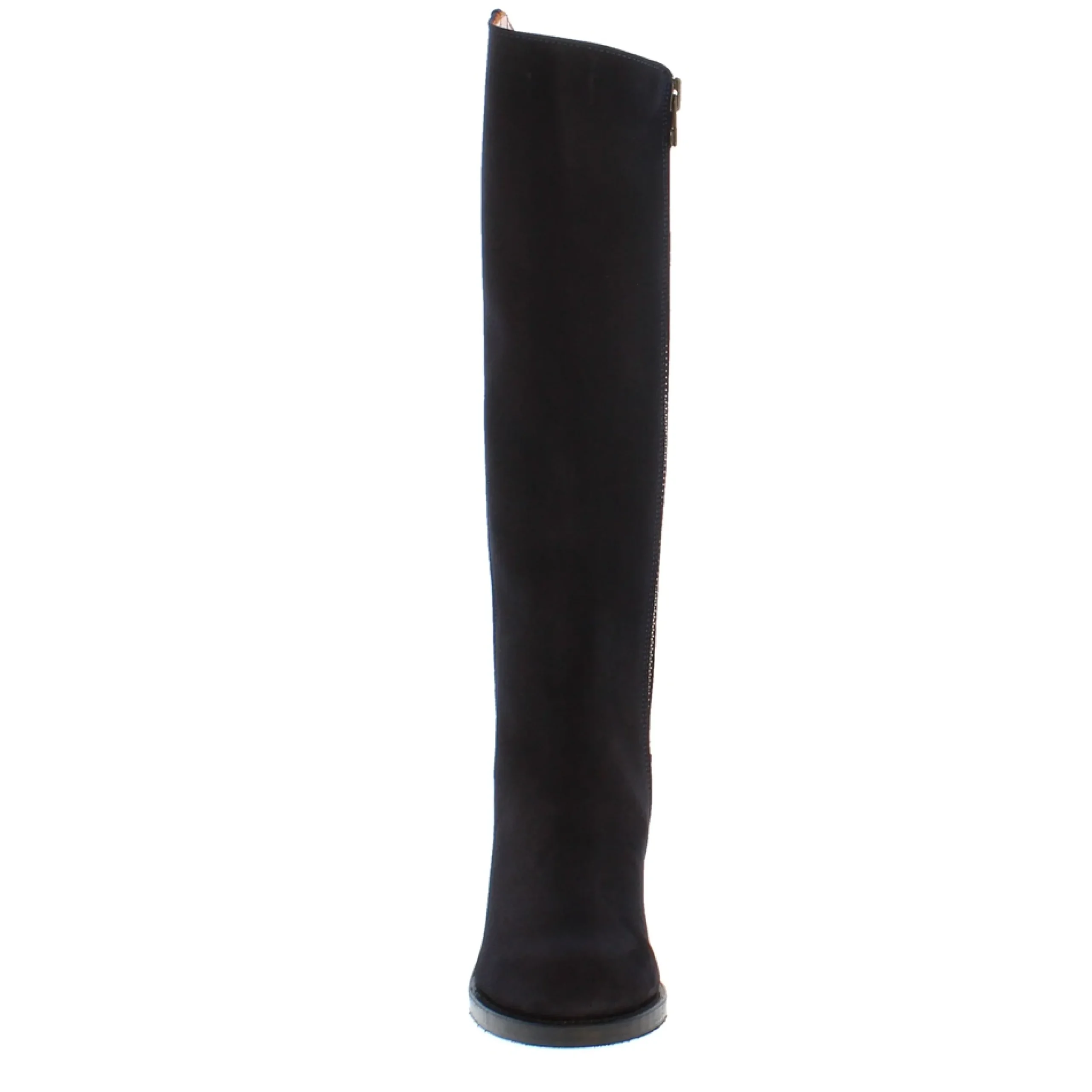 Vivian Navy Suede Boots