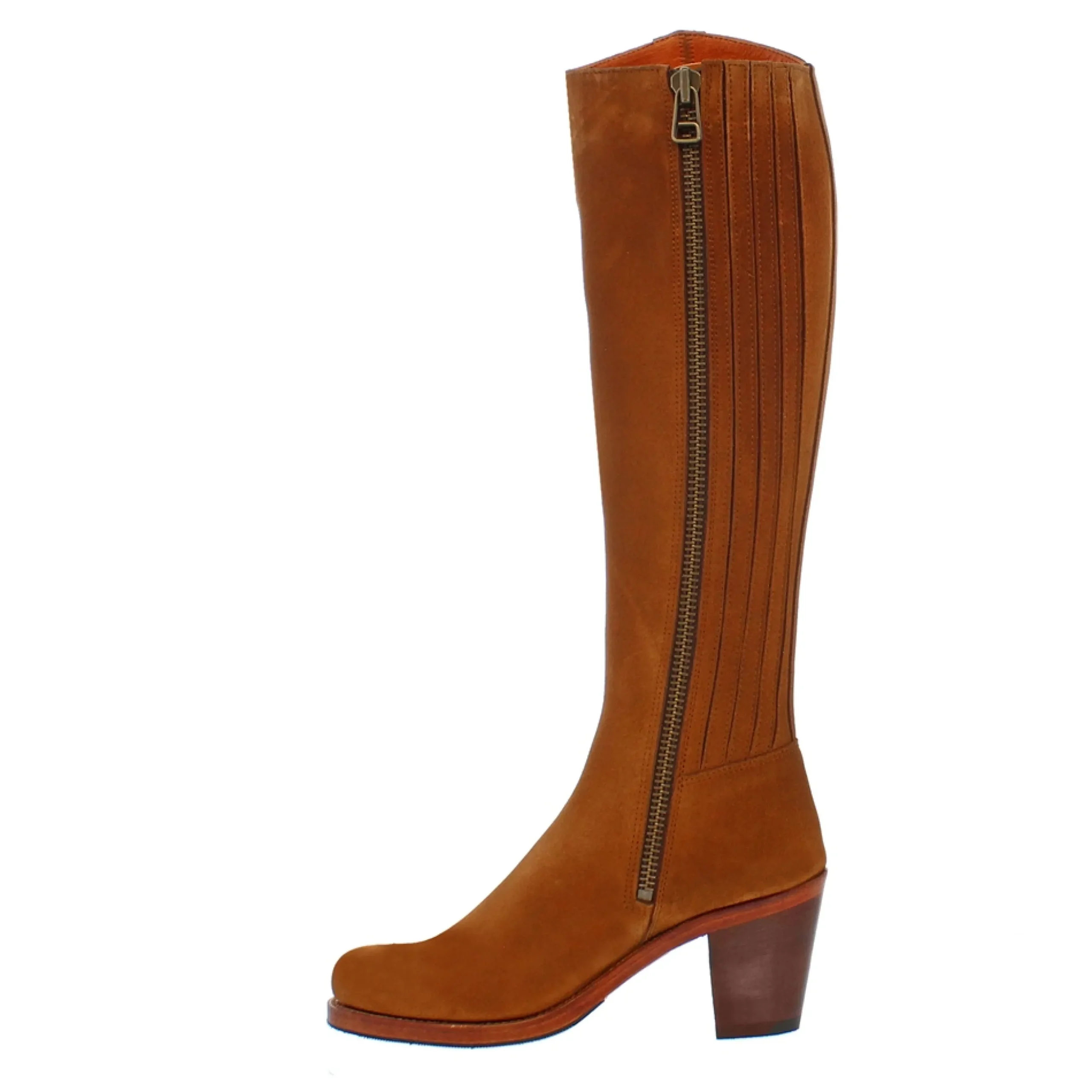 Vivian Whiskey Suede Boots
